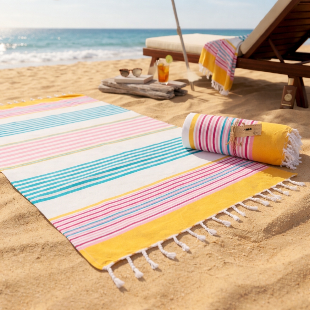 Fouta TROPICANA En Couton