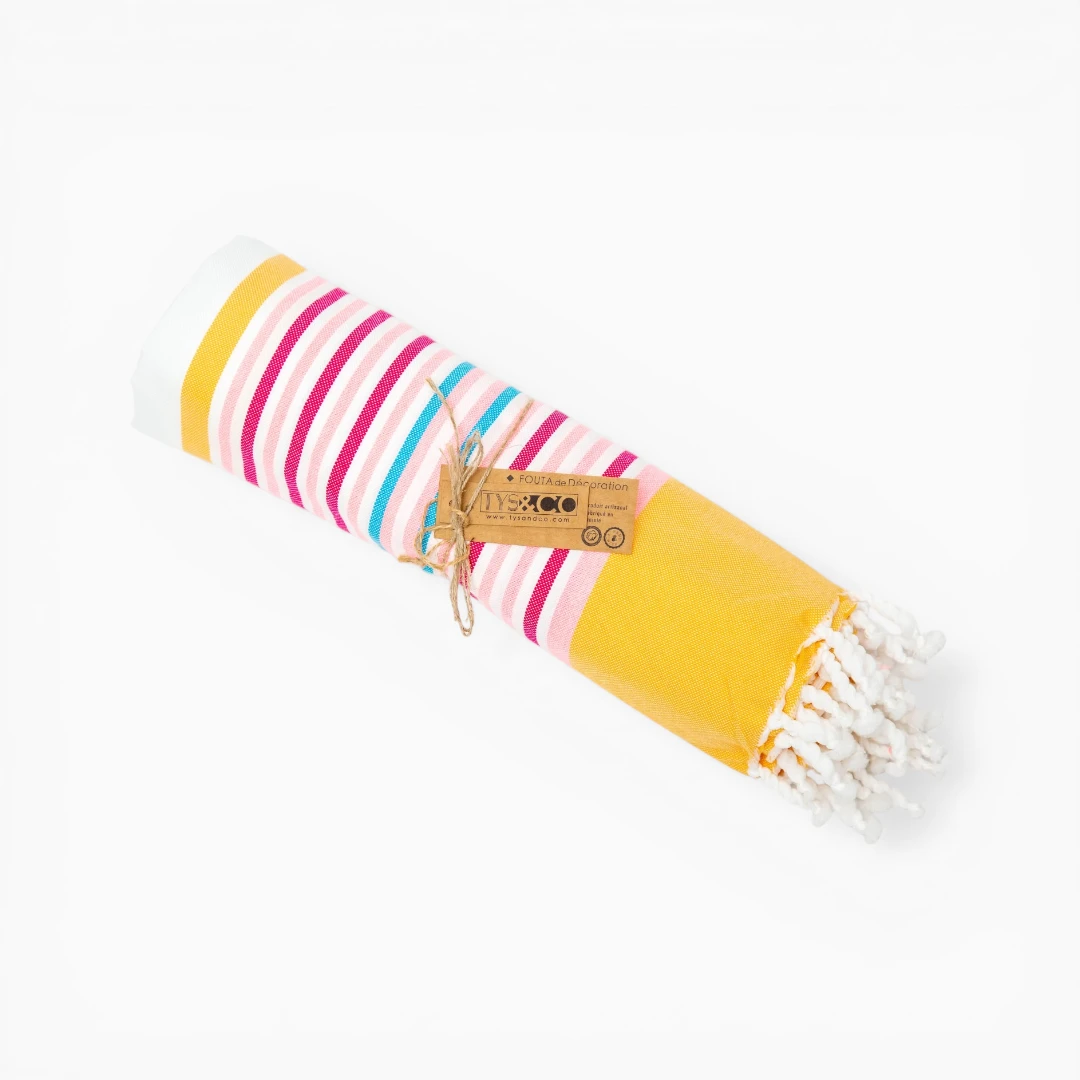 Fouta TROPICANA En Couton – Image 2