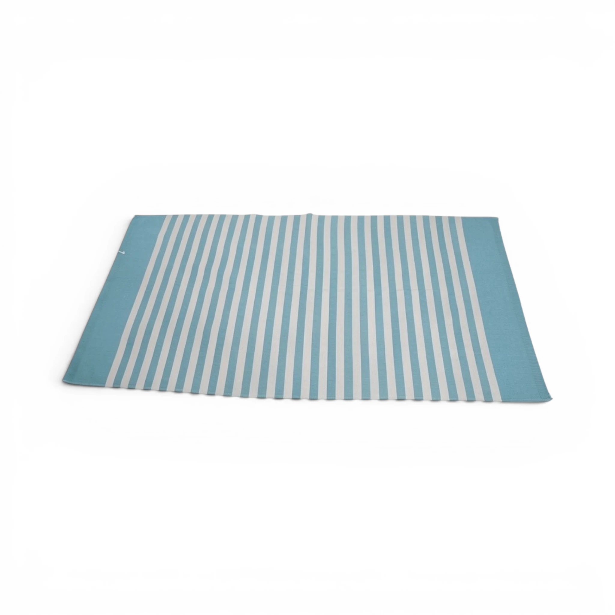 Fouta Éponge Bahja 200 x 100 cm En Coton - Turquoise – Image 5