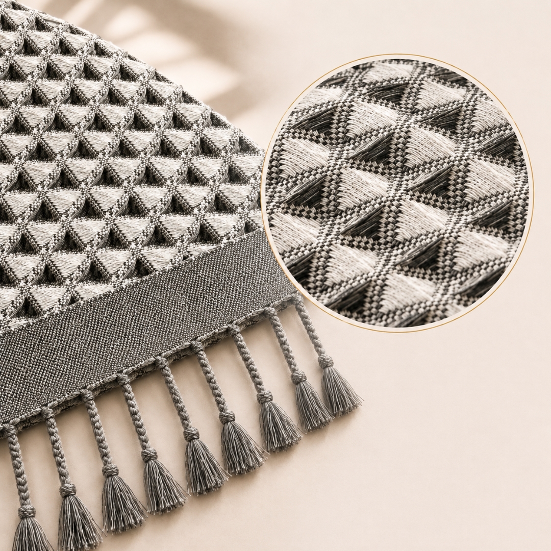 Fouta Gaufrée Gris – Élégance Intemporelle et Confort au Quotidien – Image 8