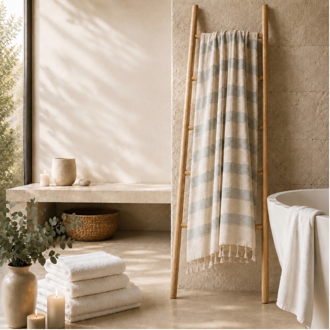 Fouta BRUME – Fait Mains – Image 3