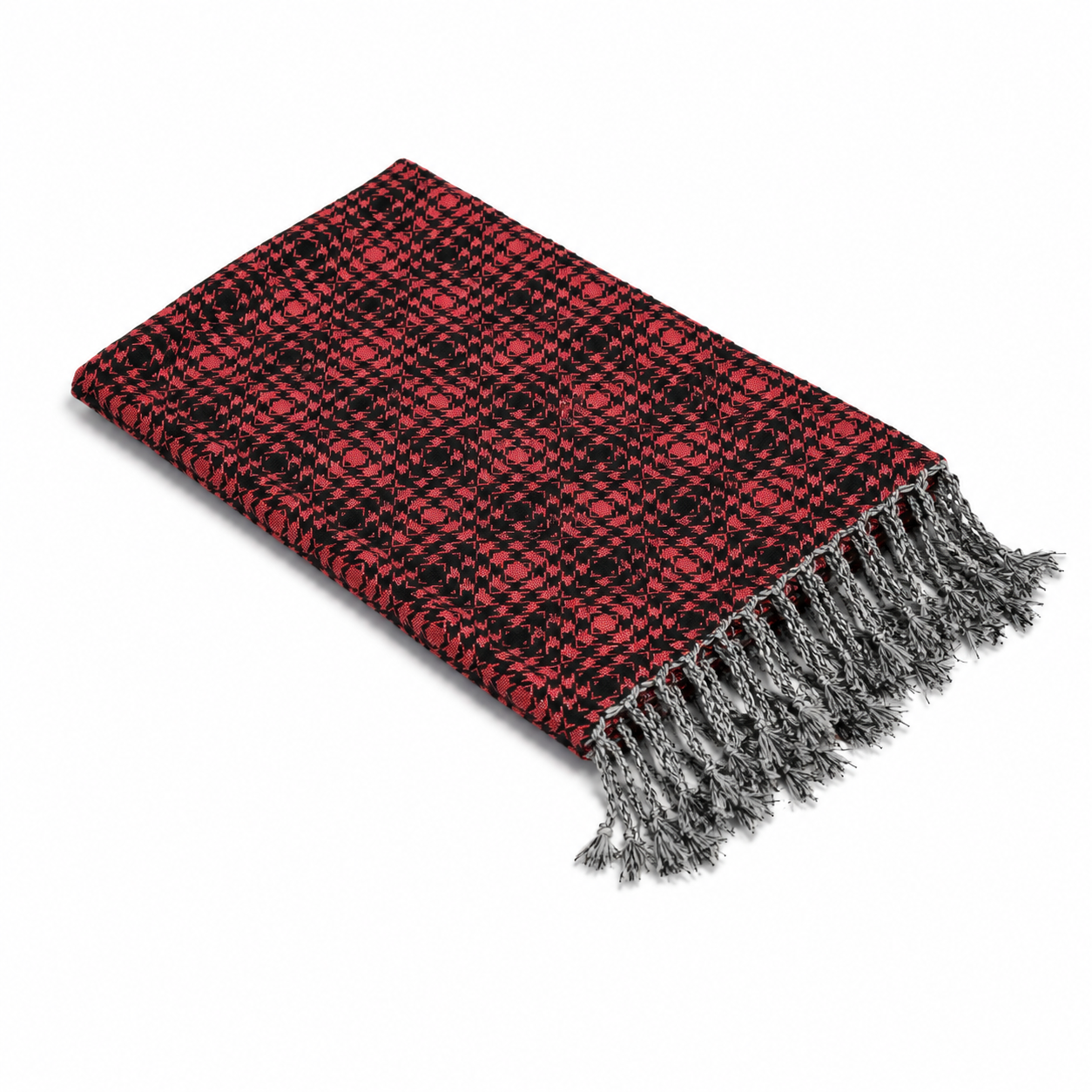 Fouta Jacquard Rose Chiné – Image 2