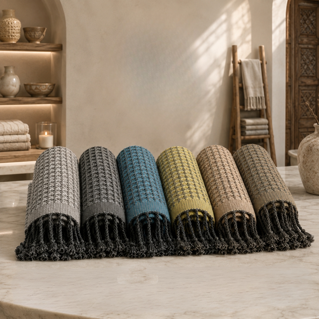 Fouta Gaufre