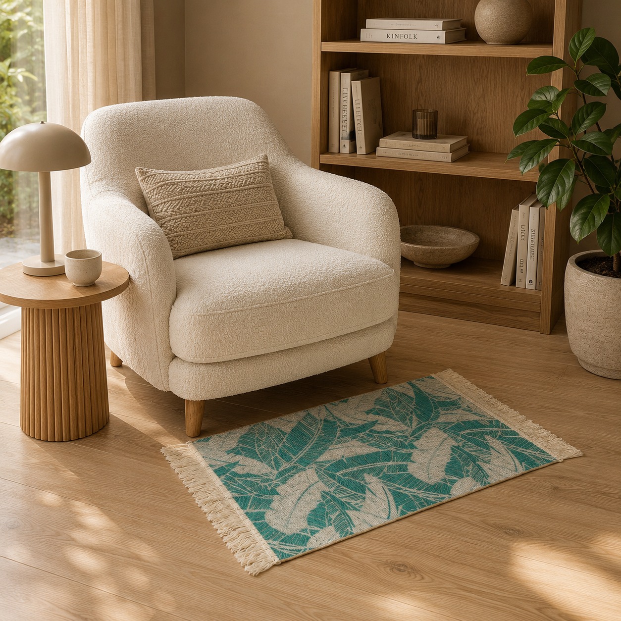 Tapis PALMERA – Motif Feuillage Tropical – Image 10