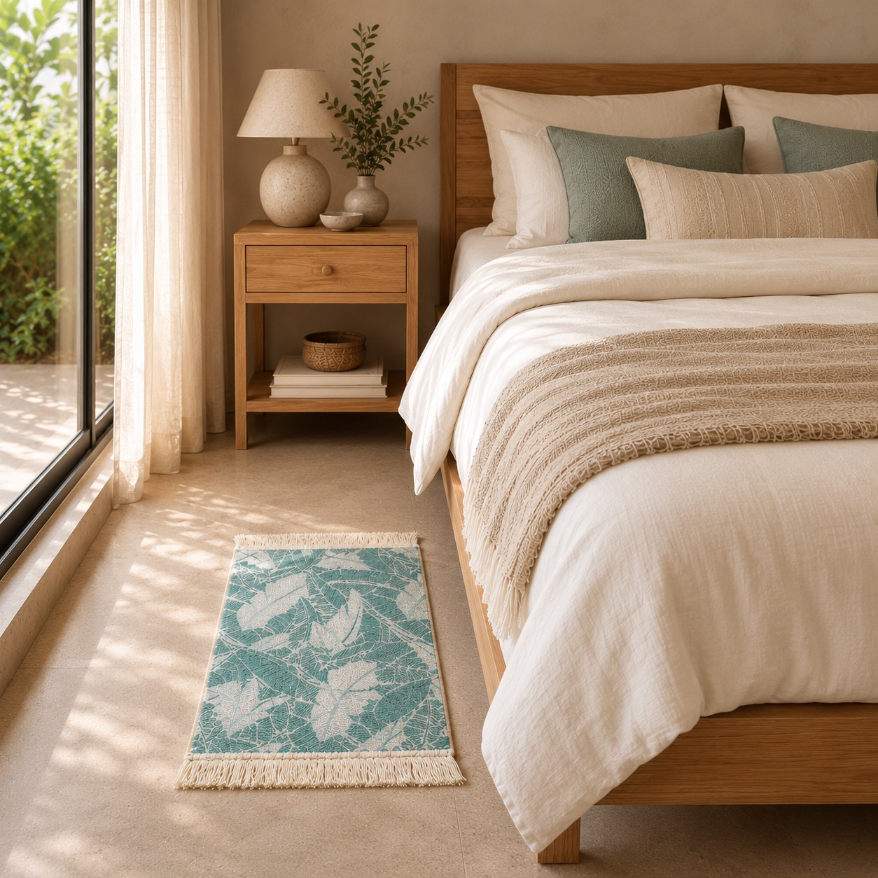 Tapis PALMERA – Motif Feuillage Tropical – Image 9