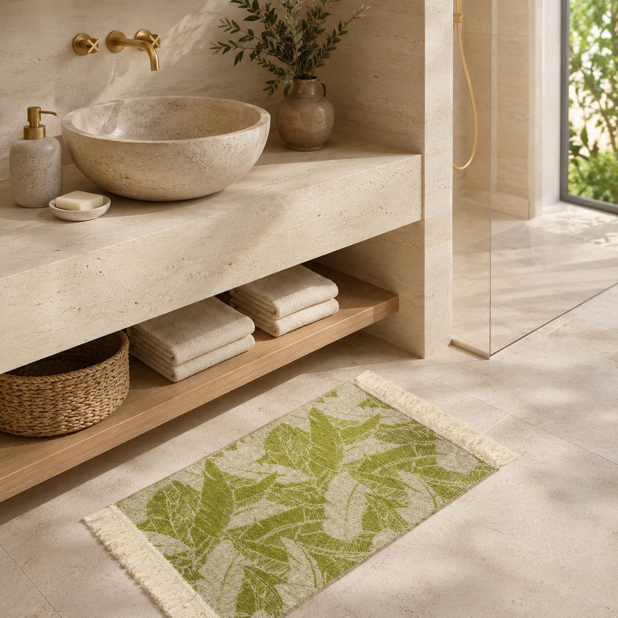 Tapis PALMERA – Motif Feuillage Tropical – Image 11
