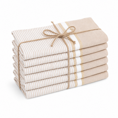 Pack de 6 Serviettes de Table NOVA ÉCLAT – 100% Coton
