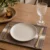 Pack de 6 Serviettes de Table ÉLÉGANCE TAUPE