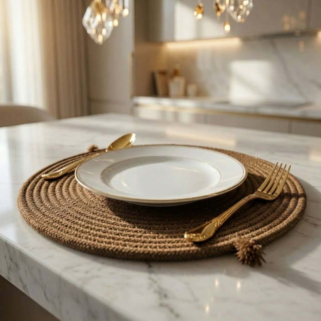 Sous-plat TAVOLA – Sous-plat Rond Tissé – Image 7