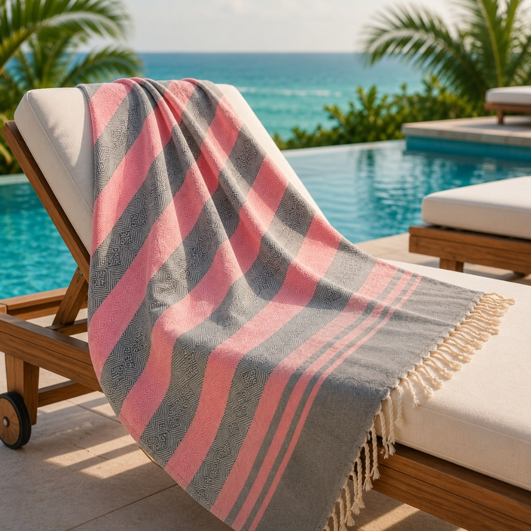 Fouta DIAMANT – Fouta 200 × 100 cm en Coton