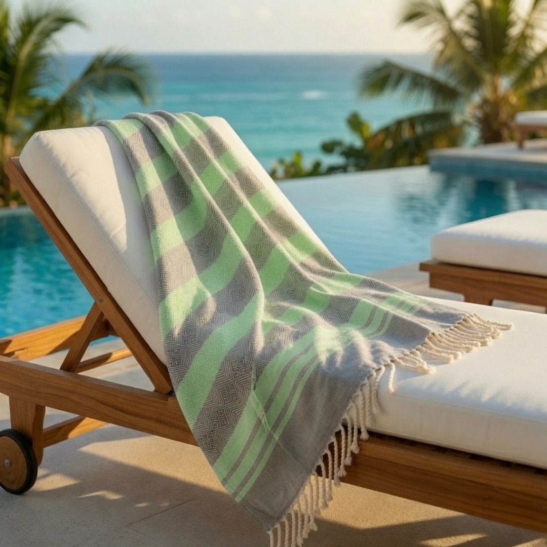 Fouta DIAMANT – Fouta 200 × 100 cm en Coton