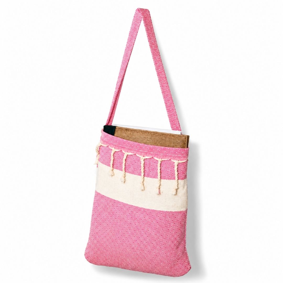 Fouta Marina 3en1 Sac serviette et tapis de plage (16)