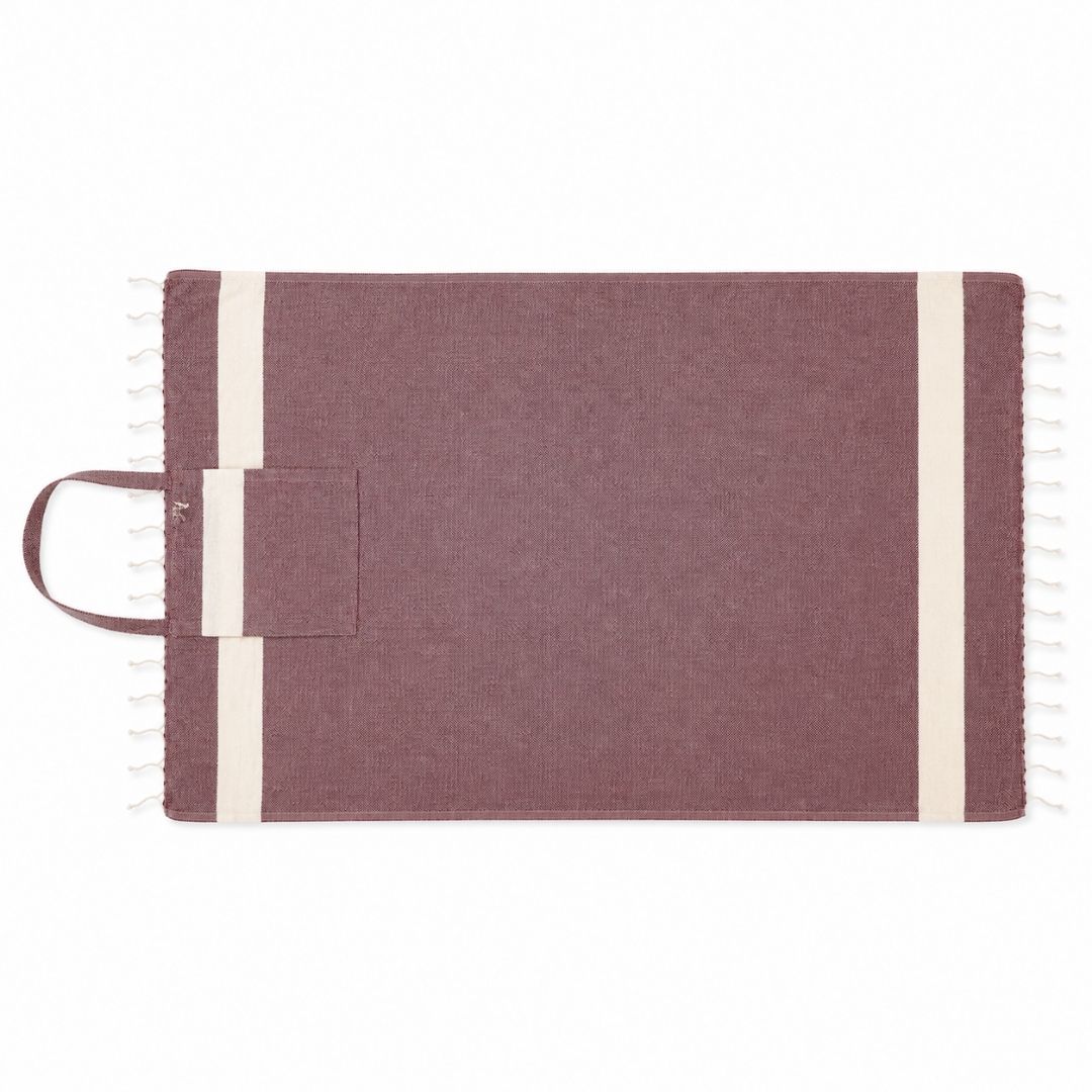 Fouta Marina 3en1 Sac serviette et tapis de plage (25)