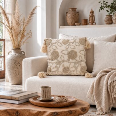coussin Artisanal fait main