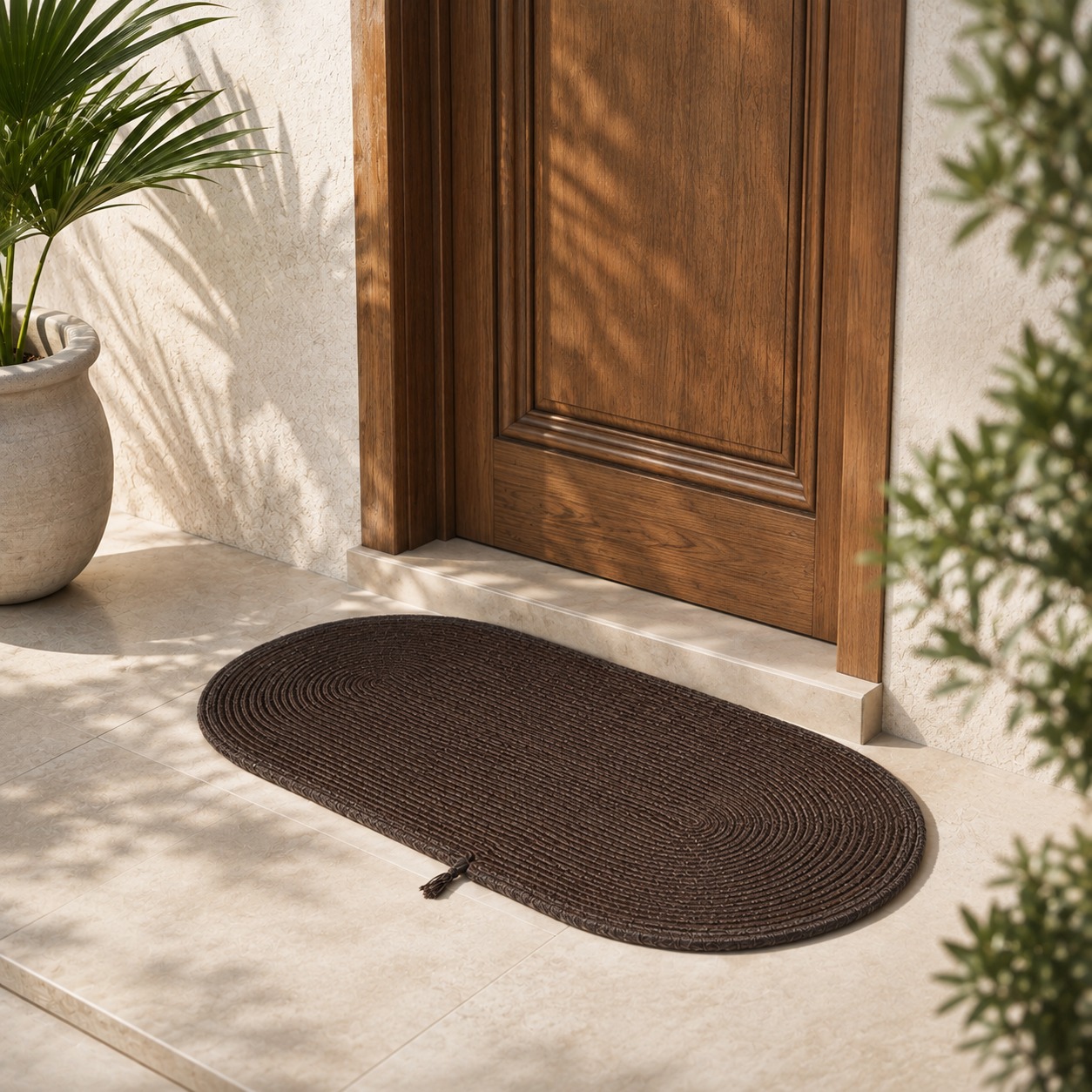 Tapis d'Entrée NOVA – Tapis en Coton 100 × 48 cm