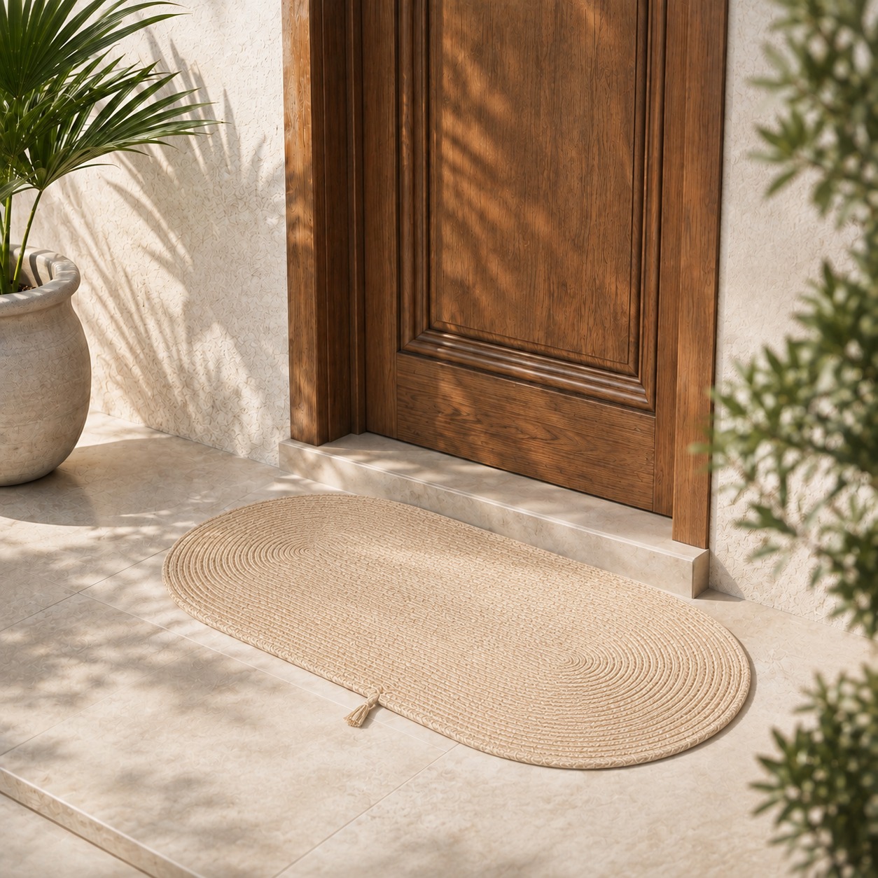 Tapis d'Entrée NOVA – Tapis en Coton 100 × 48 cm