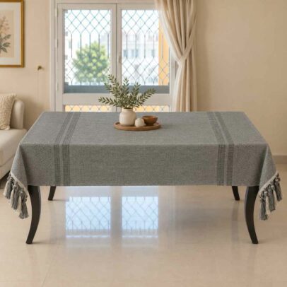 Jeté & Nappe NUANCE – 100 % Coton Fait Main 250 × 150 cm | TysandCo