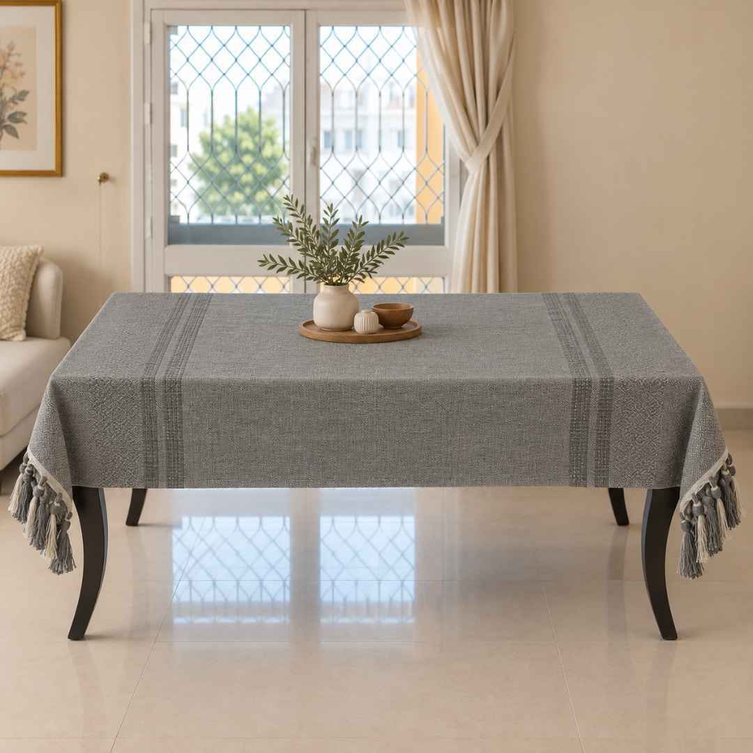 Jeté & Nappe NUANCE – 100 % Coton Fait Main 250 × 150 cm | TysandCo
