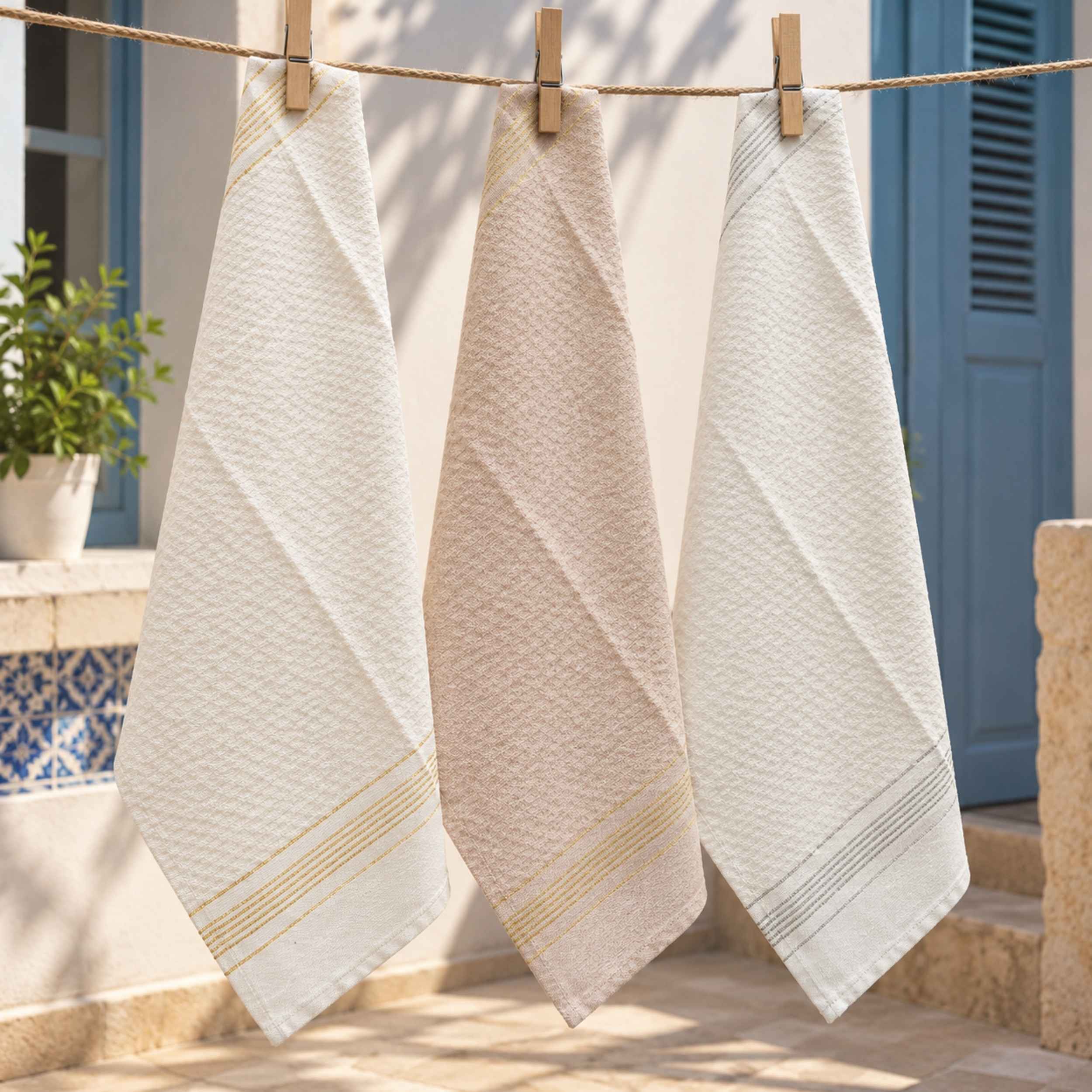 Serviette de Table Éclat – Coton 40 × 50 cm | TysandCo
