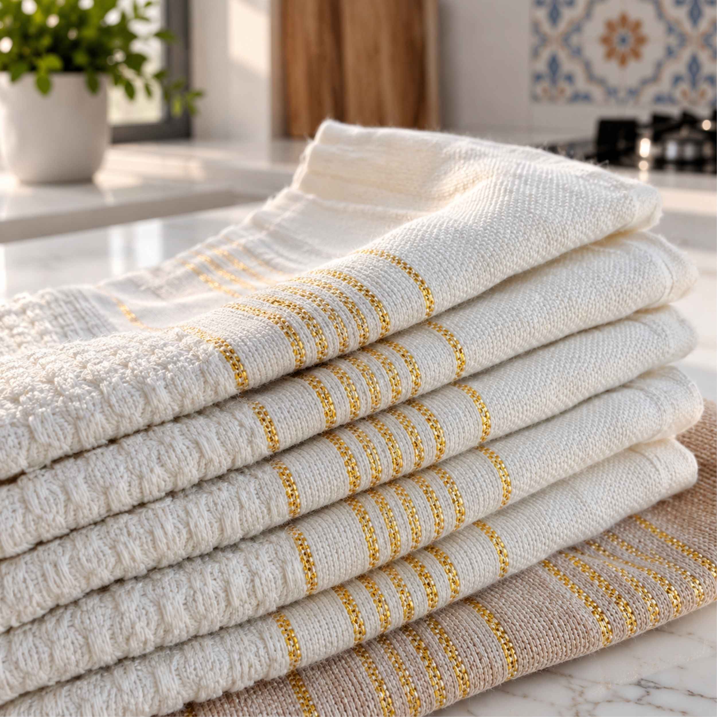 Serviette de Table Éclat – Coton 40 × 50 cm | TysandCo