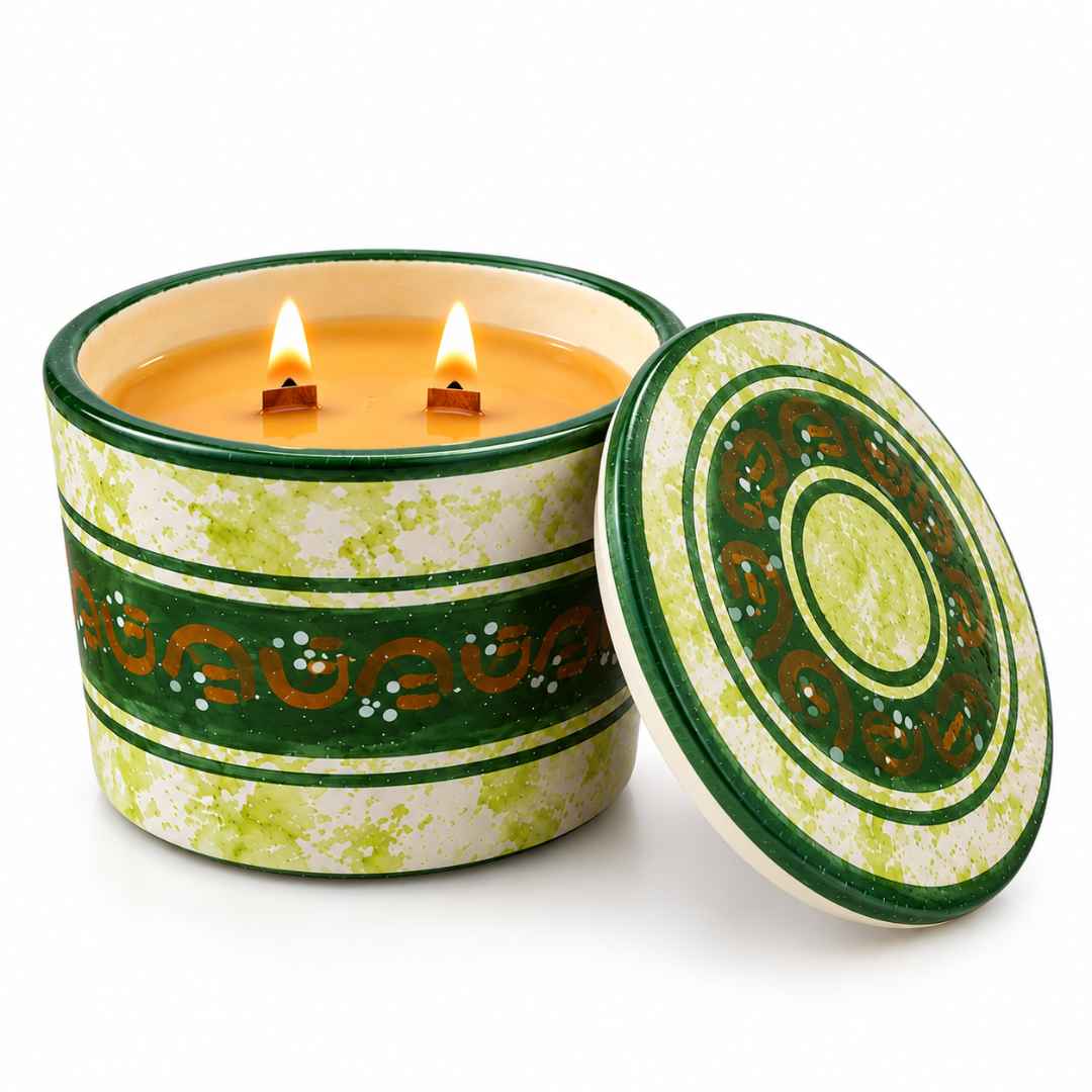 Bougie parfumée Cercles Andaloux — Vanille | ENA