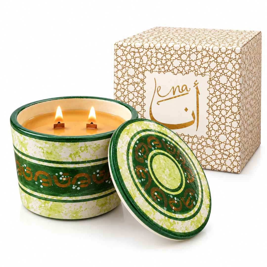 Bougie parfumée Cercles Andaloux — Vanille | ENA