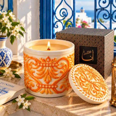 Bougie Musc Dar Saïd ENA | Cire d’Abeille Tunisienne